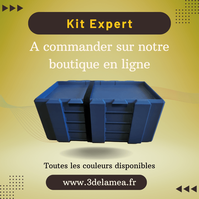 Boite de rangement compact - Kit expert