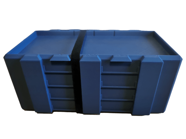 Boite de rangement compact garnie, assortiment sur mesure