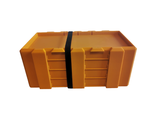 Boite de rangement compact garnie, assortiment sur mesure