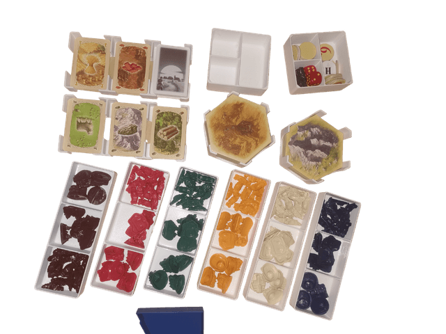 Catan - Aménagement pour la boite d'origine - Compatible extensions