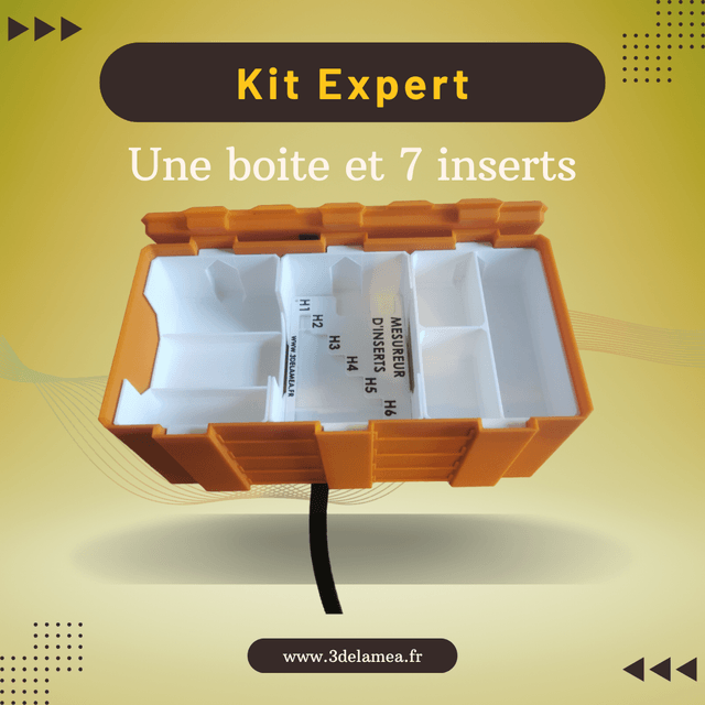 Boite de rangement compact - Kit expert