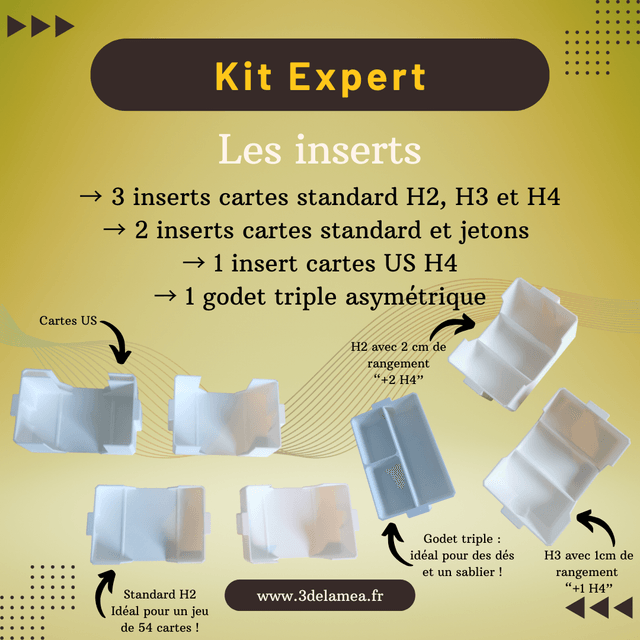 Boite de rangement compact - Kit expert